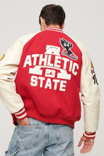Load image into Gallery viewer, VARSITY PATCHED BOMBER