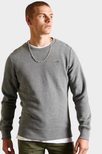 VINTAGE LOGO EMB CREW SWEATER