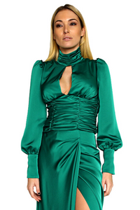 SATIN TOP