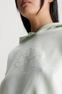 EMBOSSED MONOLOGO HOODIE