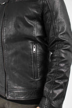 Load image into Gallery viewer, SANDRO SHEEP VEG ANTIQUE JACKET LEATHER