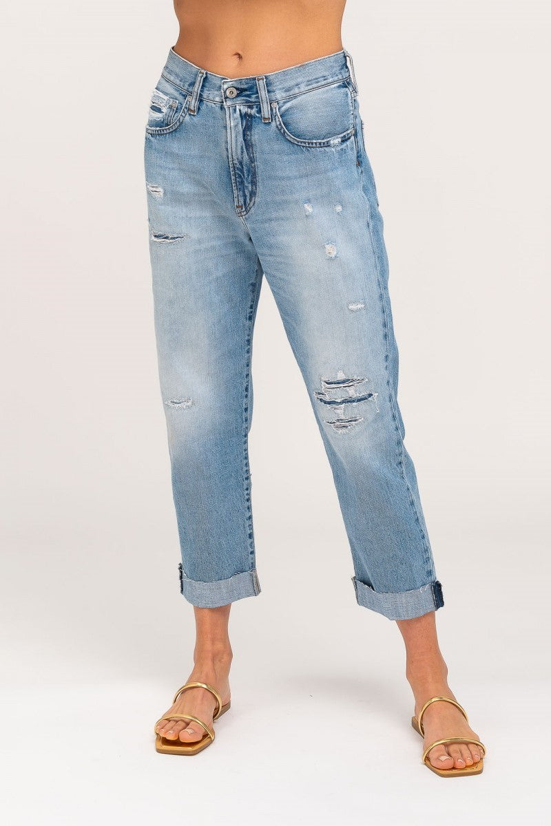 ASHLEY DENIM TROUSERS