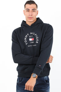 HILFIGER FLAG ARCH HOODIE