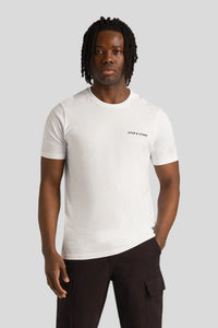 EMBROIDERED TIPPED T-SHIRT