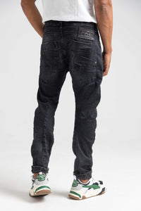 TROUSERS  BLACK JEANS MAGGIO 7