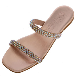 SANTE SHOES FLAT STRASS