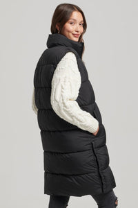 LONGLINE QUILTED GILET