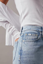 Load image into Gallery viewer, HIGH RISE STRAIGHT TROUSERS JEANS