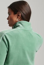 Load image into Gallery viewer, CODE LOGO VELOUR TRACK SWEATER
