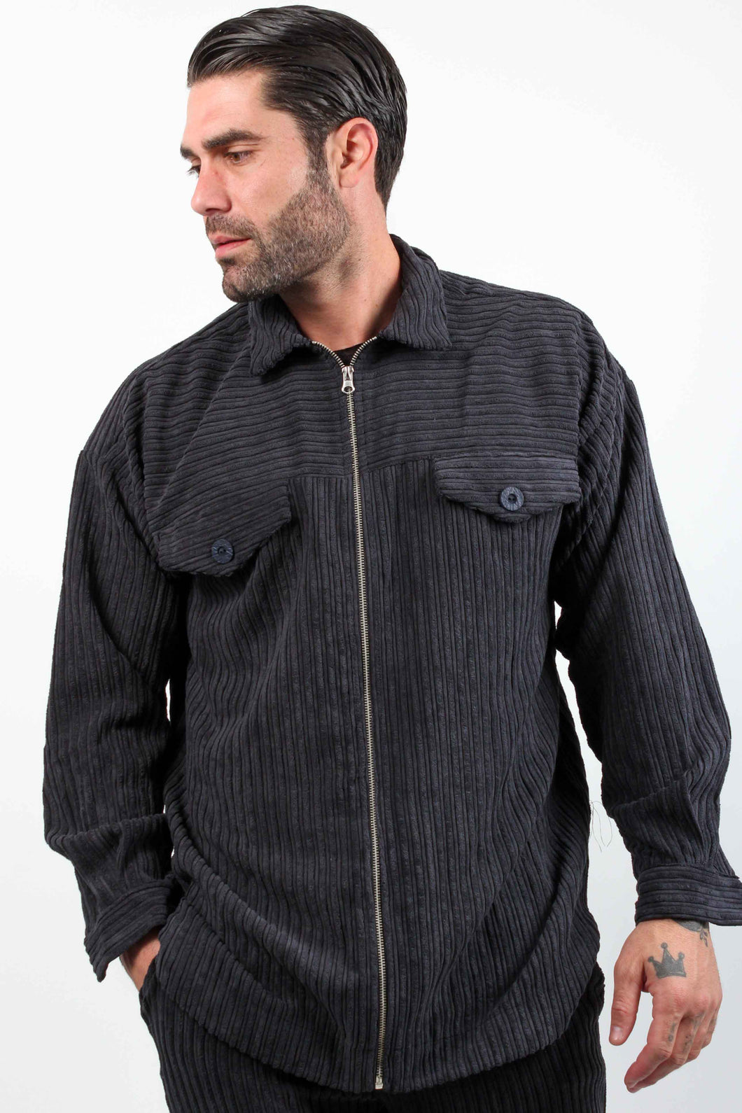OVERSHIRT WITH ZIP