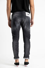 Load image into Gallery viewer, MAGGIO 8 BLACK JEAN TROUSERS
