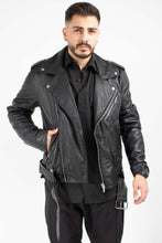 Load image into Gallery viewer, HOOPER SHEEP VEG DYED LEATHER JACKET