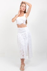 KIPUR SKIRT WITH SIDE OPENING