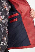 Load image into Gallery viewer, JACKET LEATHER HOOPER SHEEP VEG DYED