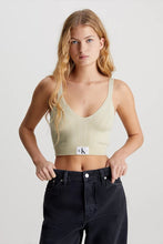 Load image into Gallery viewer, WOVEN LABEL SWEATER BRALETTE