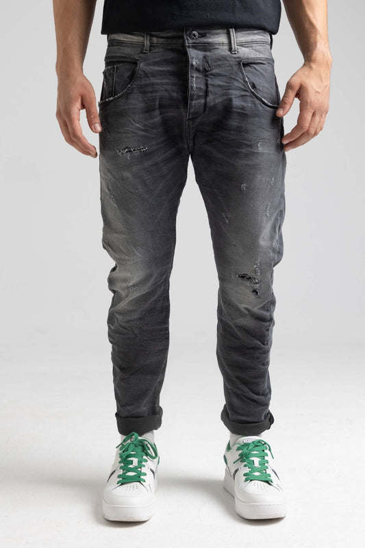 TROUSERS  BLACK JEANS MAGGIO 6