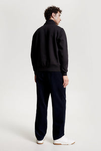 TOMMY LOGO MOCKNECK