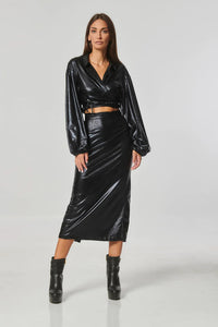 SURI SHIRT LEATHER