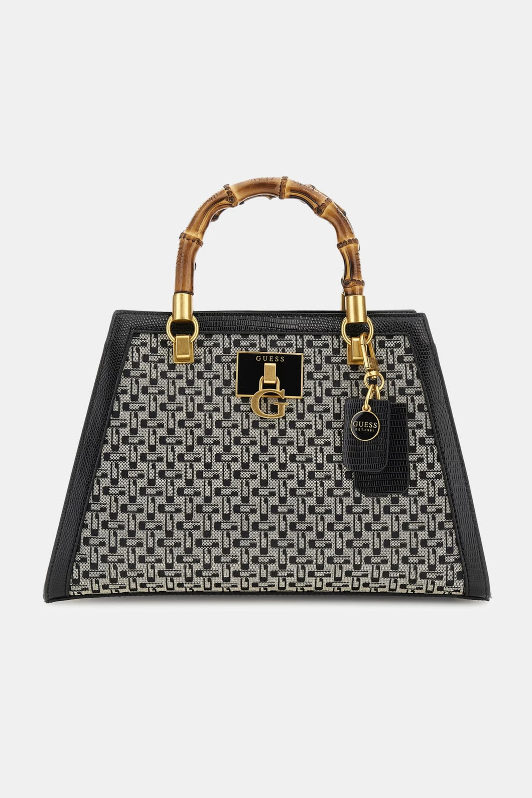 STEPHI BAMBOO SATCHEL BAG