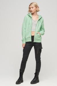LOGO ZIP HOODIE