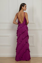 Load image into Gallery viewer, ALEX RUFFLE DRESS FLORAL KASIA