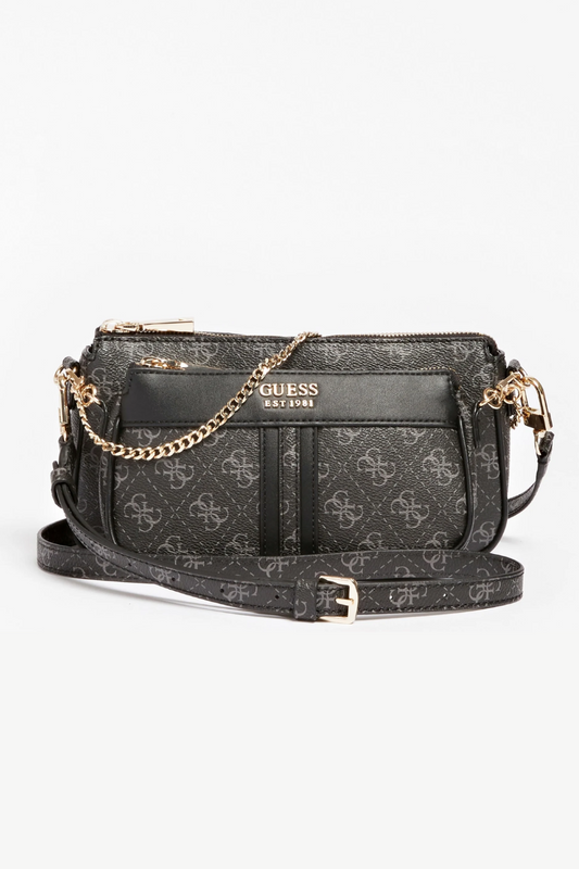 KASINTA DOUBLE ZIP POUCH BAG