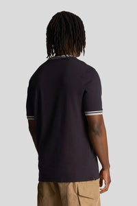 EMBROIDERED TIPPED T-SHIRT