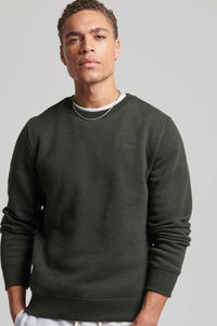VINTAGE LOGO EMB CREW SWEATER