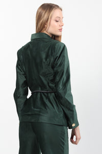 JACKET VELOUDO PLISSE