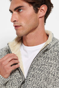 CHUNKY KNITTED CARDIGAN