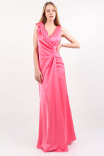 Load image into Gallery viewer, DRESS MAXI SATEN FYLLA MPOUSTO
