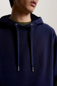 LUX STAMP EMBOSSED HOODIE