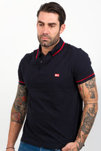Load image into Gallery viewer, TONAL FLAG BADGE SLIM POLO