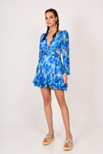 Load image into Gallery viewer, LEAF PRINT COCKTAIL DRESS