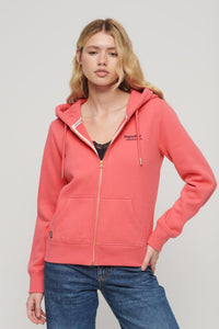 LOGO ZIP HOODIE