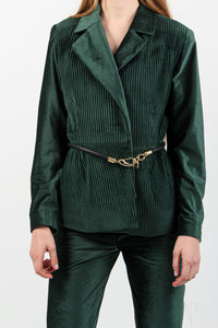 JACKET VELOUDO PLISSE