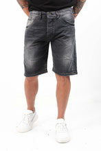 Load image into Gallery viewer, FABBRI 4 DENIM BLACK  SHORTS