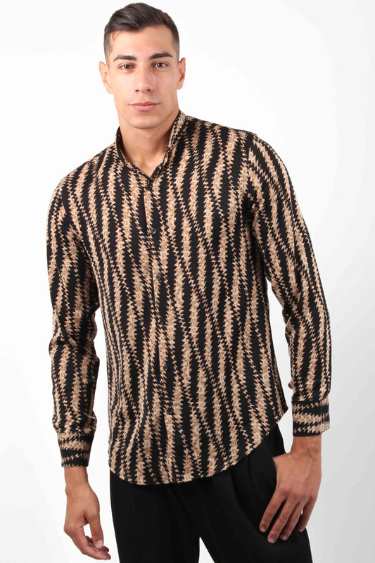 800-2223-3003 SHIRT WOOL PEACH