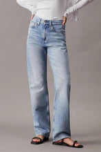 Load image into Gallery viewer, HIGH RISE STRAIGHT TROUSERS JEANS