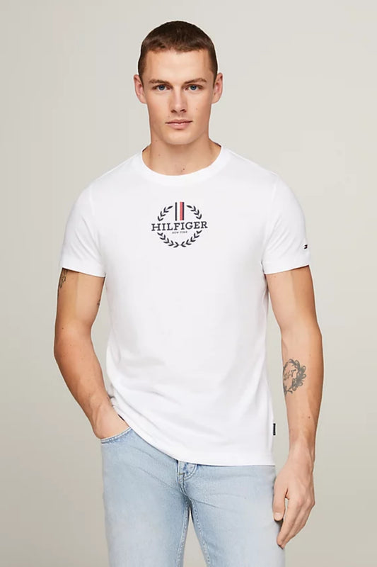 GLOBAL STRIPE WREATH TEE