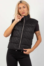Load image into Gallery viewer, JOLE SUEDE PUFFER VEST