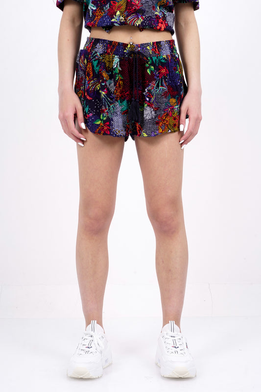 VINTAGE BEACH PRINTED SHORTS