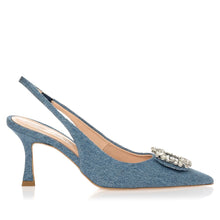Load image into Gallery viewer, SANTE SHOES SATEN STRASS