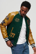 Load image into Gallery viewer, VARSITY PATCHED BOMBER