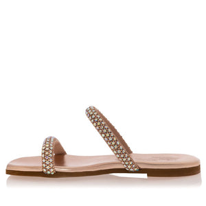 SANTE SHOES FLAT STRASS