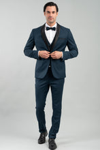 Load image into Gallery viewer, 100-2324-SMOKING WEDDING SUIT WOOL