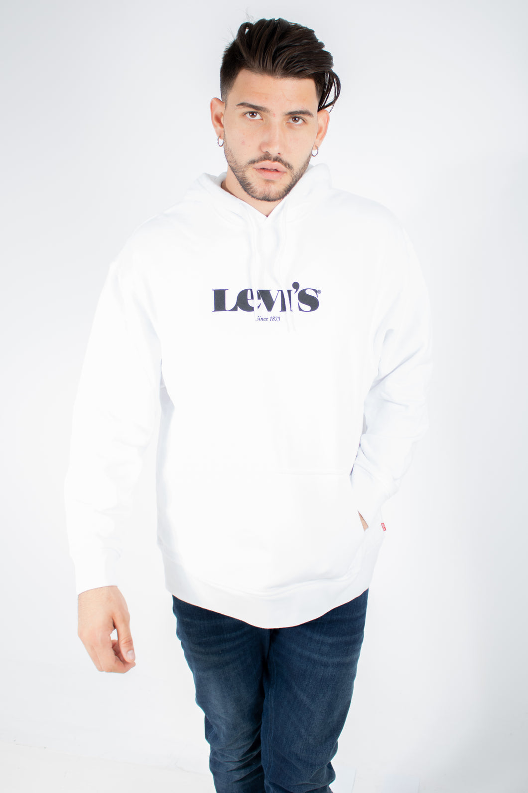 T2 RELAXED GRAPHIC PO MV LOGO HOODIE