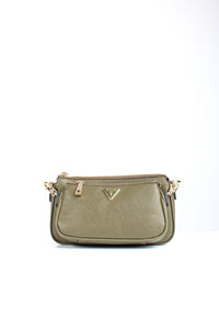 ALEXIE DOUBLE POUCH CROSSBODY BAG