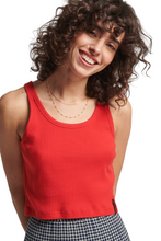 Load image into Gallery viewer, OVIN VINTAGE CROP RIBBED VEST TOP