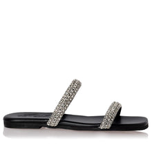 Load image into Gallery viewer, SANTE SHOES FLAT STRASS